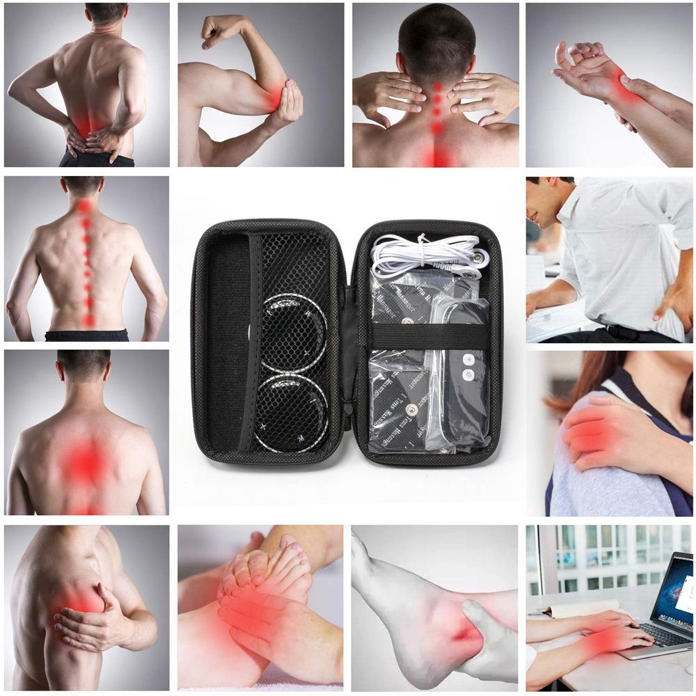 Ems Cervical Massager Patch Full Body Pulse Therapy - Single Host Without Remote