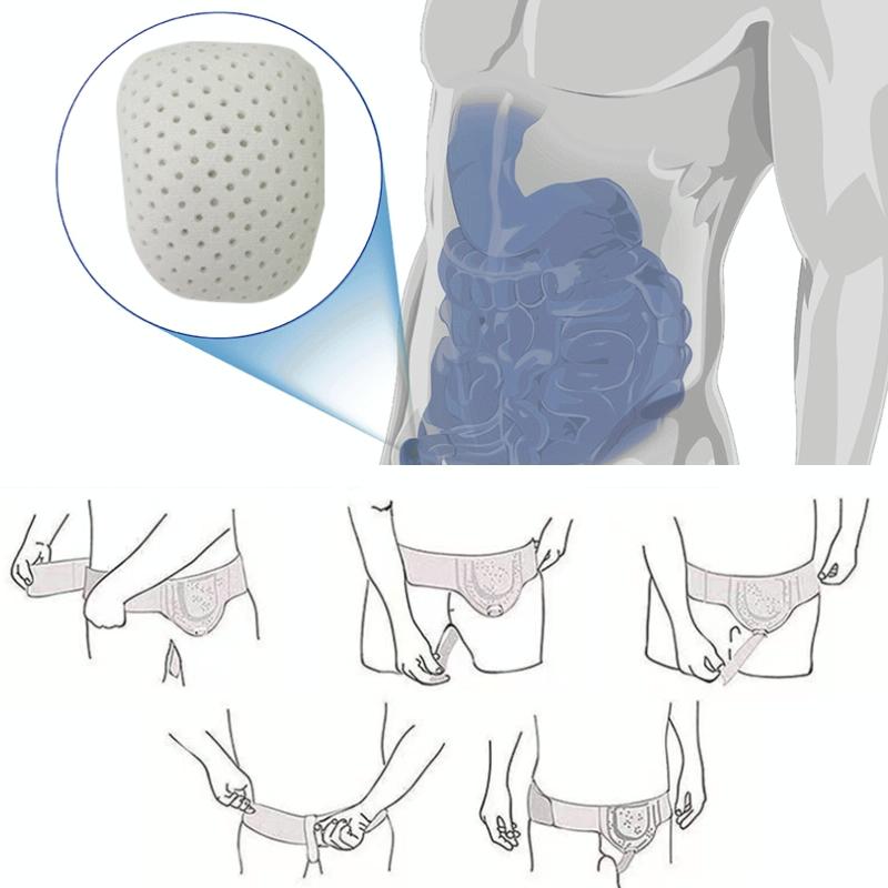 Groin Protection Belt For Adults Black - Skin Colour