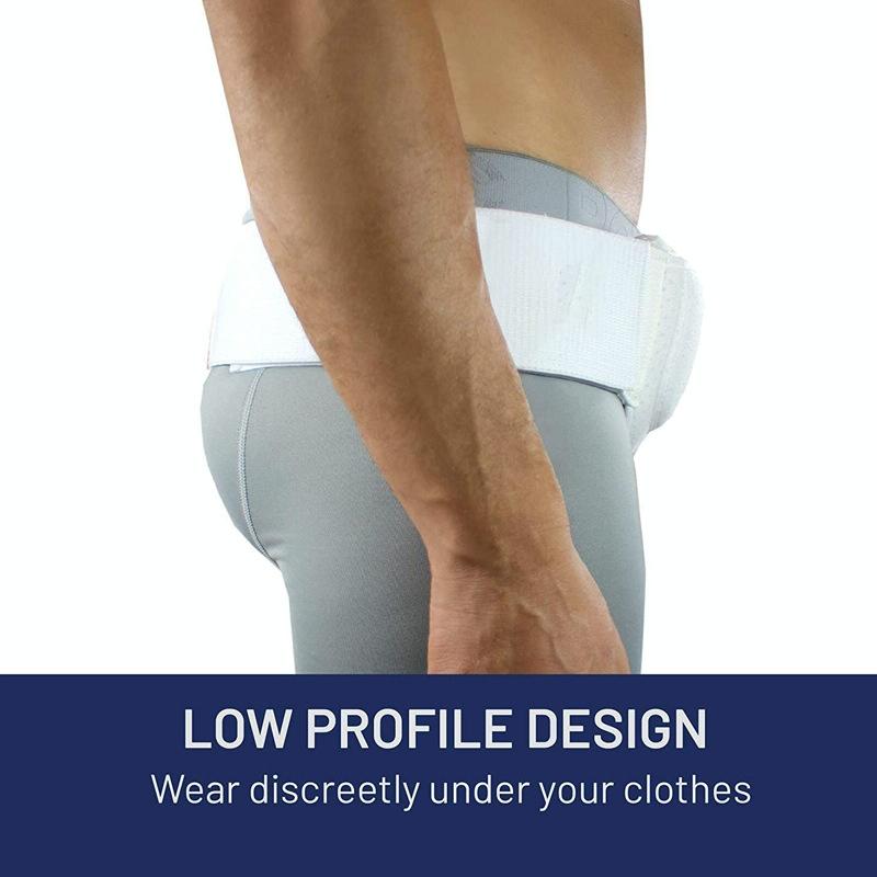 Groin Protection Belt For Adults Black - Skin Colour