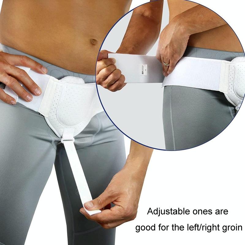 Groin Protection Belt For Adults Black - Skin Colour