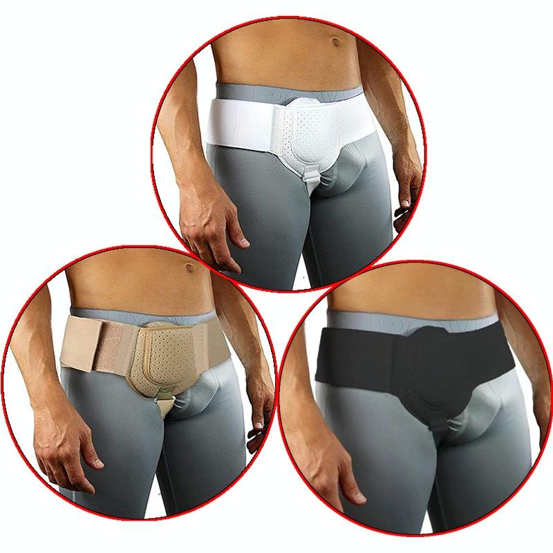 Groin Protection Belt For Adults Black - Skin Colour