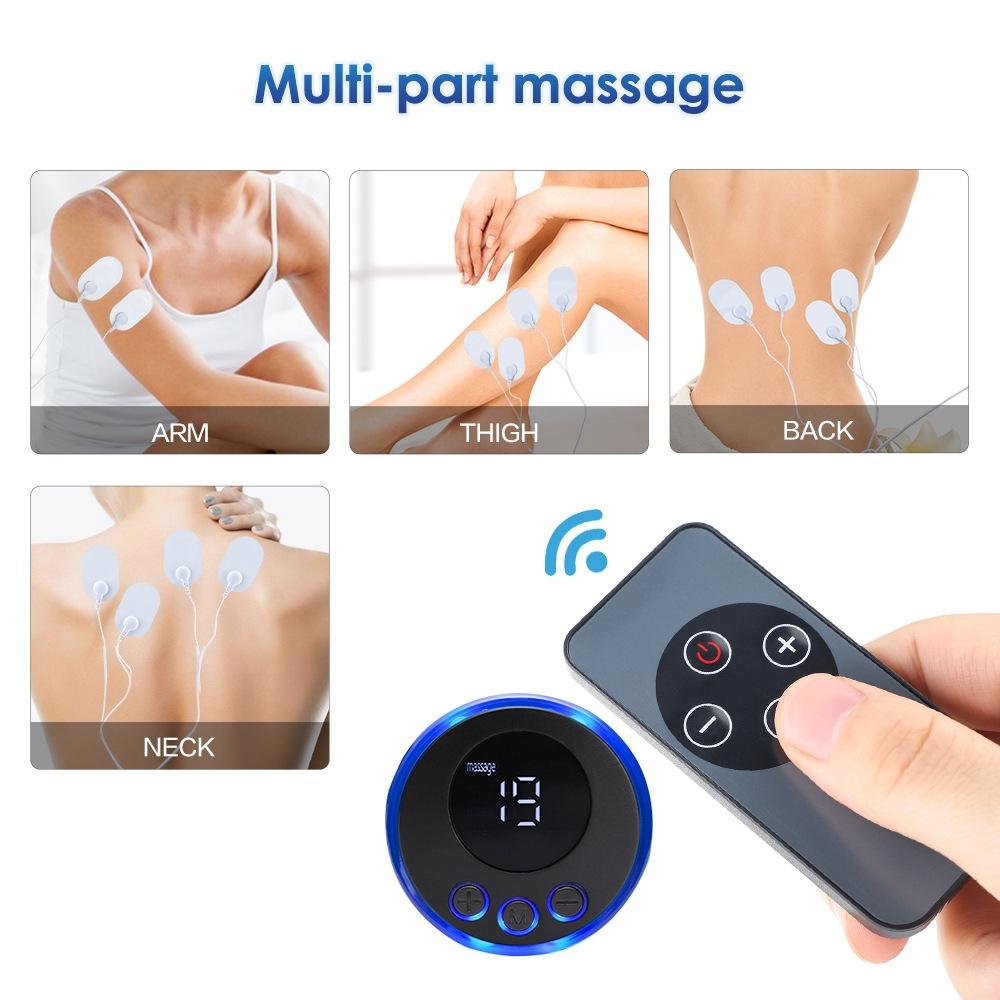 2-In-1 Remote Upgrade Jack For Sc-195B Mini Cervical Massage Stickers Ems Pulse Meridian Therapy Instrument - 2-In-1 Remote Upgrade Jack