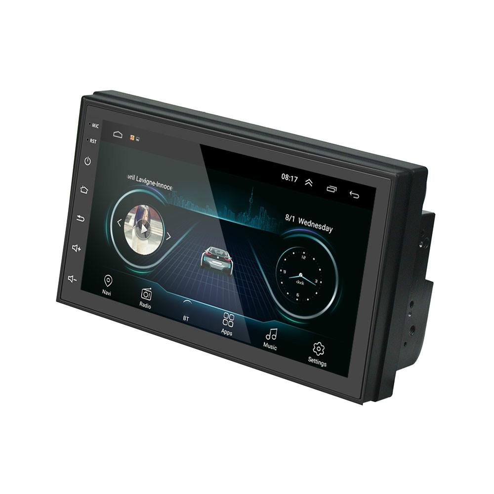 7 Inch Android Car Navigation Mp5 Player With Gps Bluetooth And 8 Lights Camera - Universal All-In-One