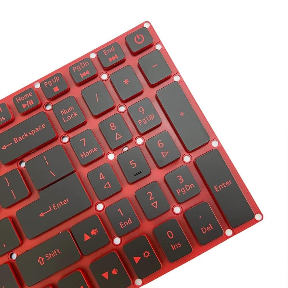 Red Backlit Laptop Keyboard - us Version - For Acer Aspire Vn7-793G