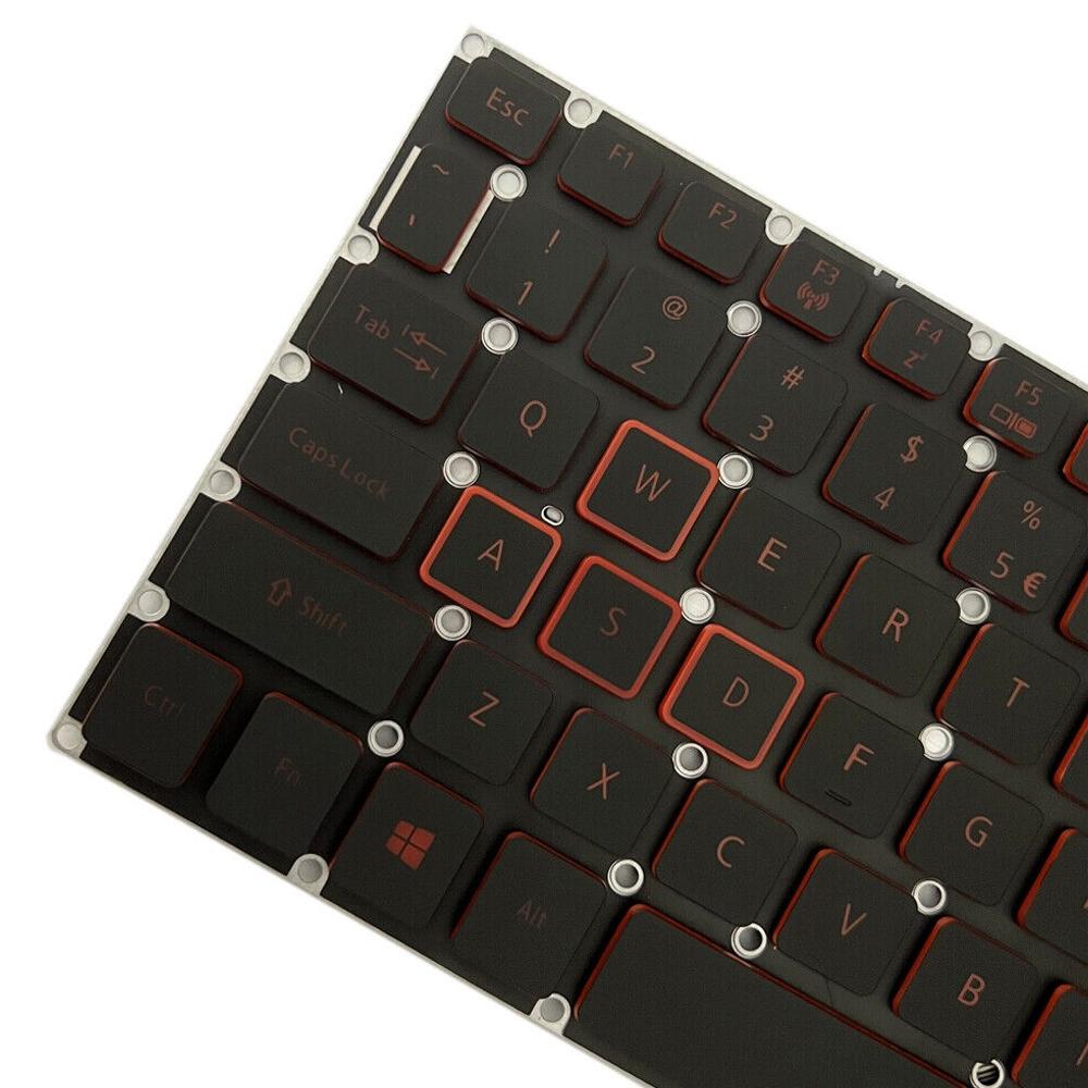 Red Backlit Laptop Keyboard - us Version - For Acer Aspire Vn7-793G