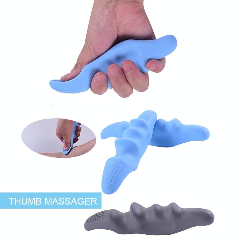 Silicone Thumb Massager For Muscle Relaxation And Fascia Massage
