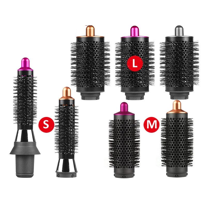 Gold 20mm Cylinder Comb for Dyson Airwrap - 55Mm  Cylinder Comb Rose Red