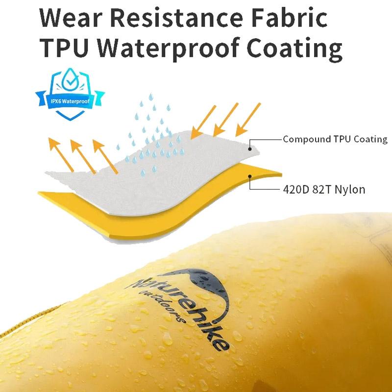 Waterproof Bag For Outdoor Water Activities 20L Khaki - 30L Khaki