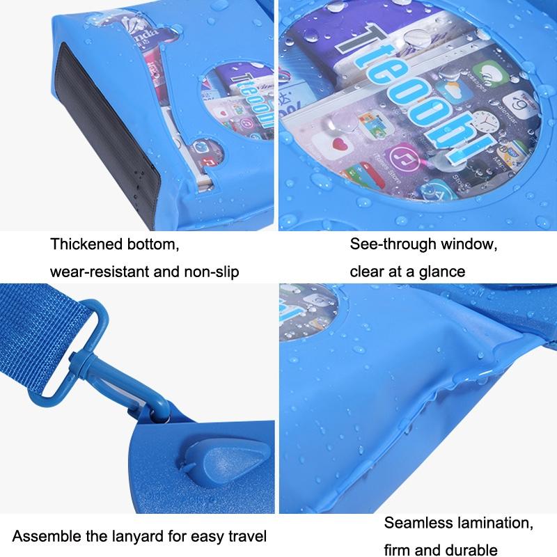 Small Waterproof Crossbody Bag For Drifting And Diving