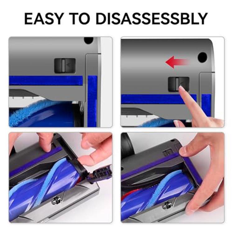 Universal Dust Display Brush Head For Vacuum Cleaners Direct Drive Full Range - For Dyson V12 Slim / V10 Slim