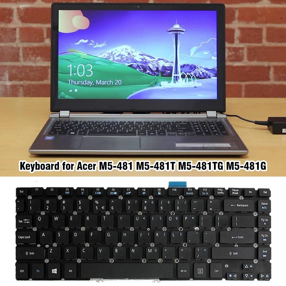 Portable Keyboard for Laptops - Compact and Durable - For Acer Aspire One 721 / Ao721