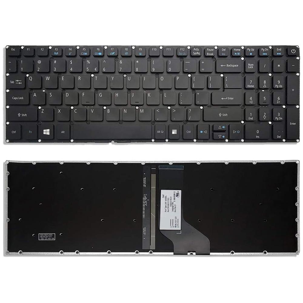 Portable Keyboard for Laptops - Compact and Durable - For Acer Aspire One 721 / Ao721