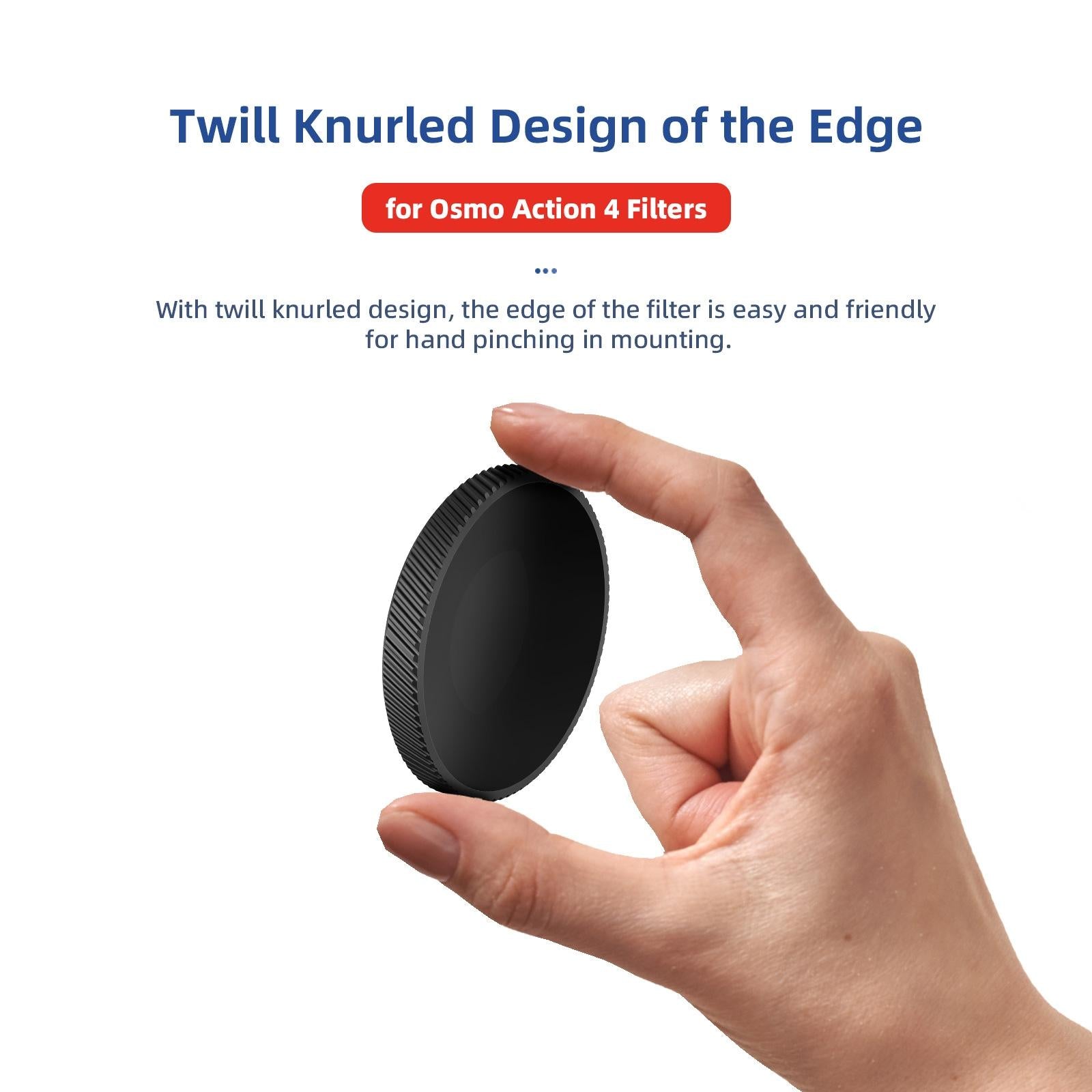 Waterproof Filter for Dji Action 4 Sports Camera - Cpl - Nd8+Nd16+Nd32+Nd64