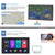10 Inch Android Wifi Car Navigation Player 2 + 32G Reversing Video Standard + 12Lights Camera