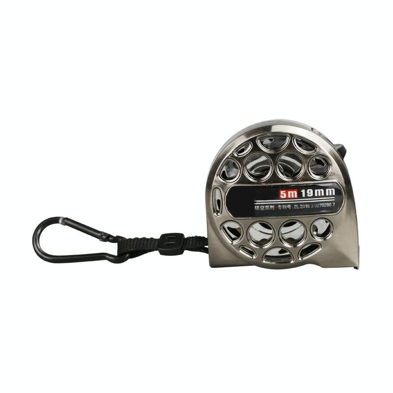 Waterproof Hollow Steel Tape Measure - Rust-proof Metal Ruler - 5M 25Mm