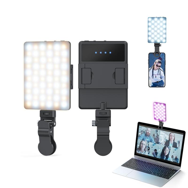 Portable 5w Fill Light for Mobile Live Broadcast - V11se Cool &amp; Warm