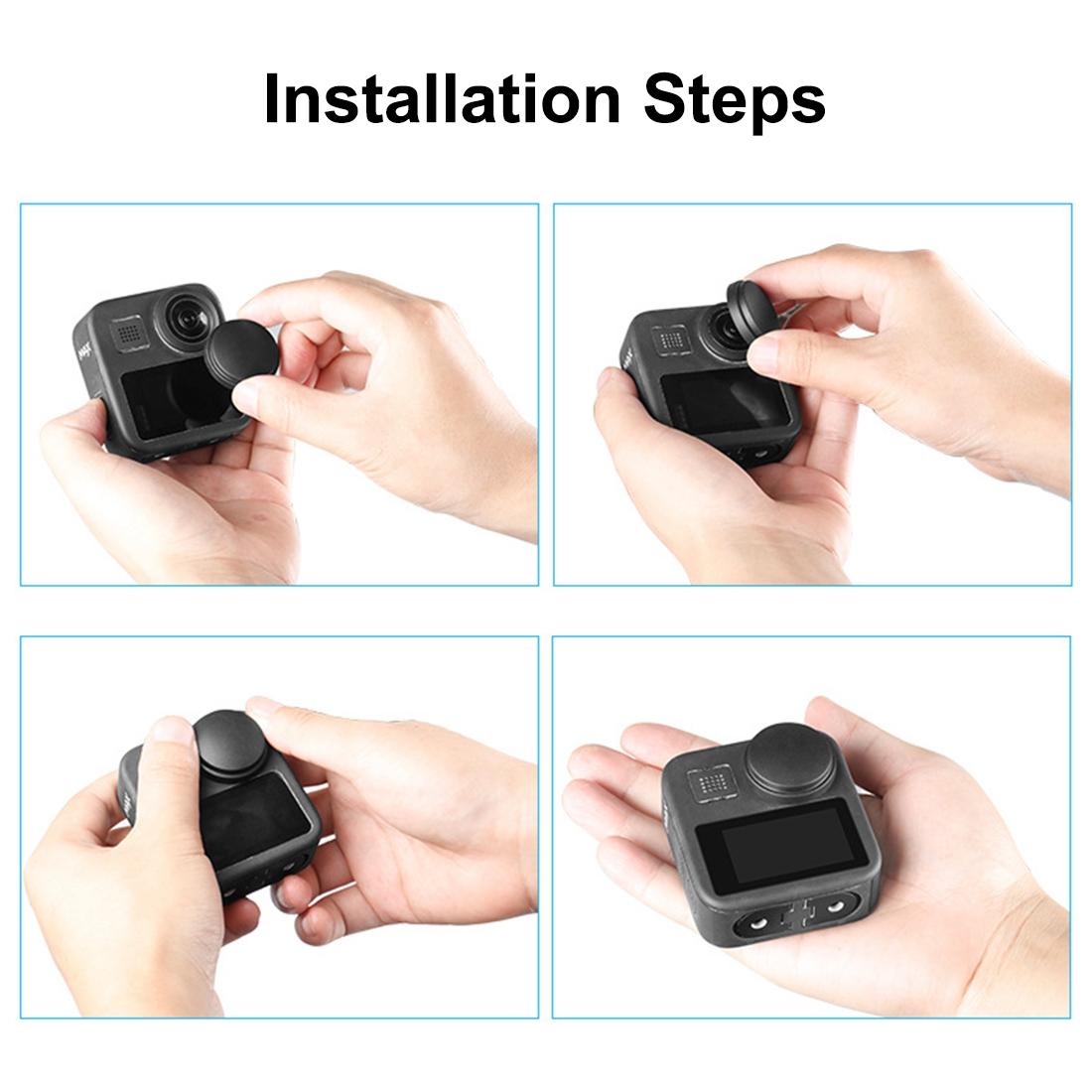 Flexible Dual Lens Cap For Gopro Max