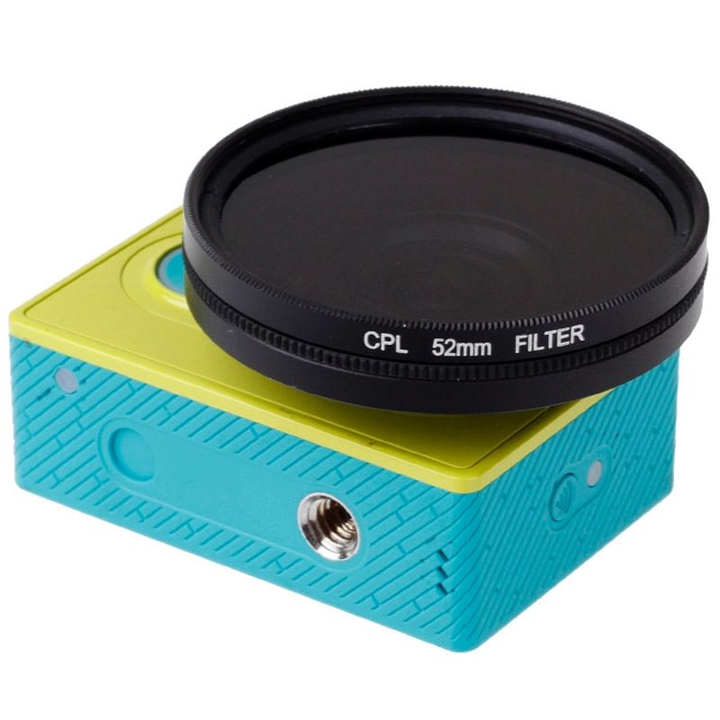Xiaomi Xiaoyi 4k / 4k Lite / Sport Camera Circular Polarizer Filter + Cap