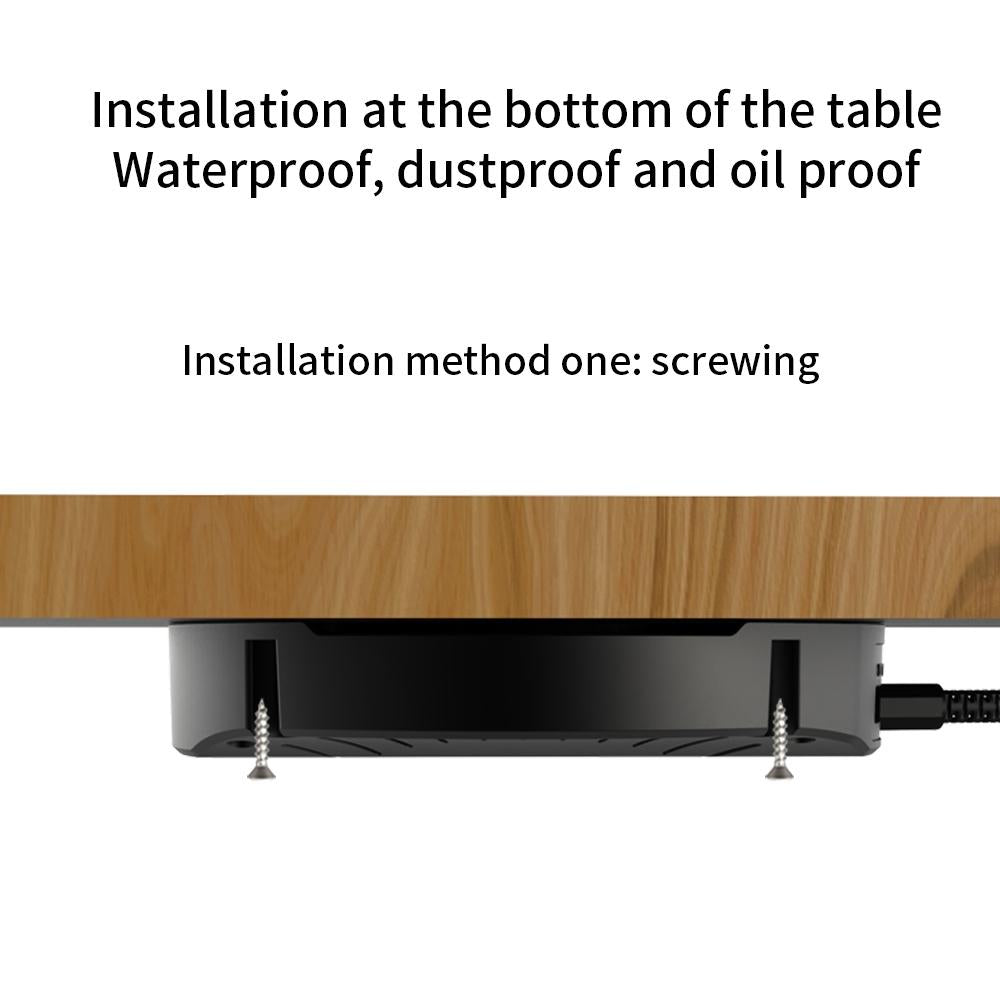 10W Magnetic Wireless Charger For Desktops 30Mm