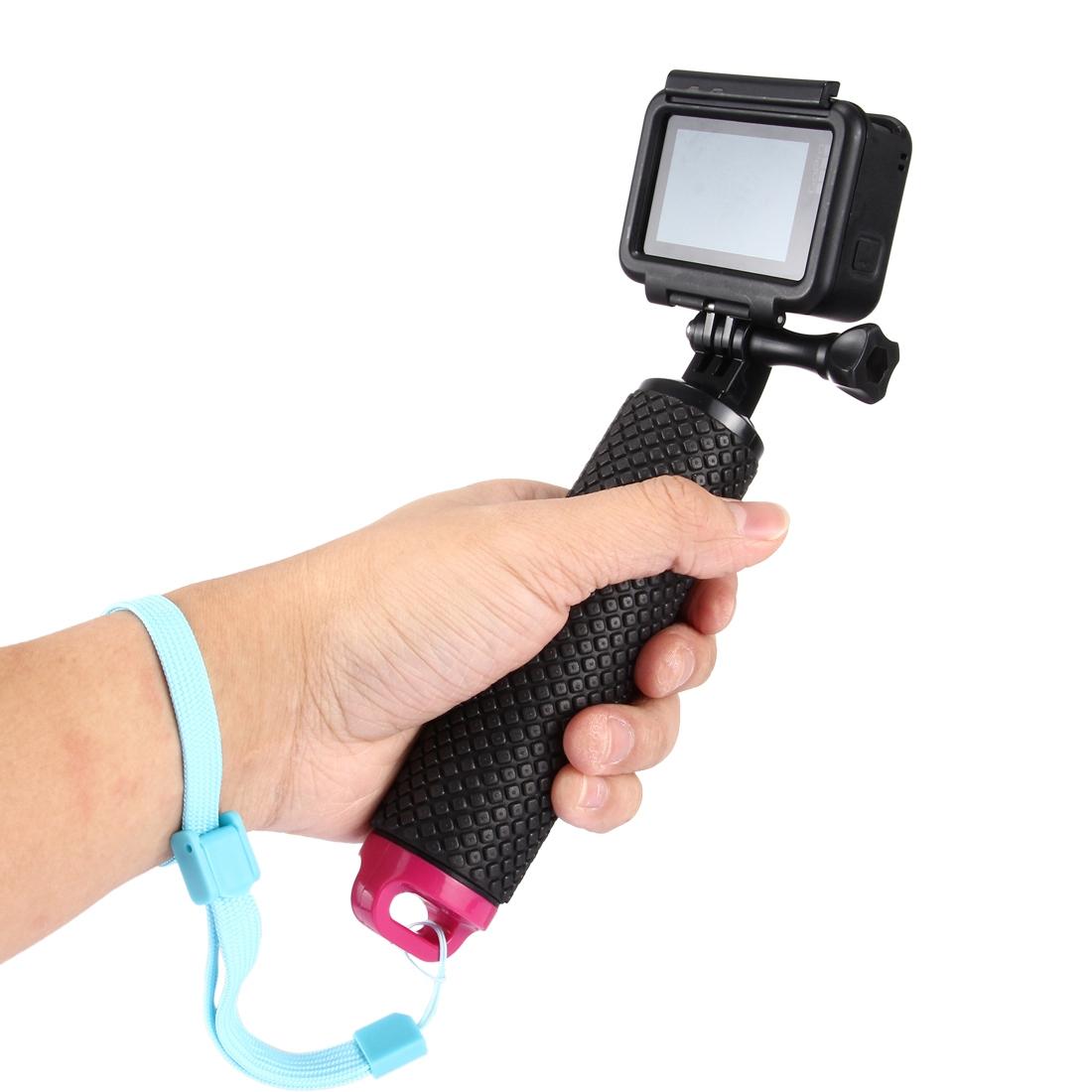 Adjustable Buoyancy Rods for Sport Cameras with Anti-lost Strap