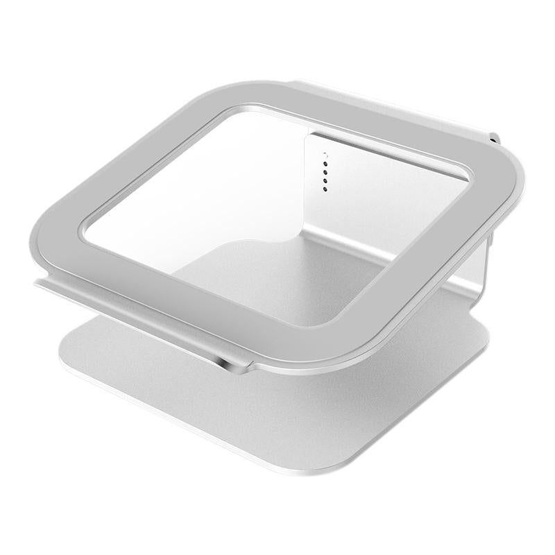 Adjustable Aluminum Laptop Stand - 360 Rotation Ergonomic 10-17 Inch - for Macbook Air Pro