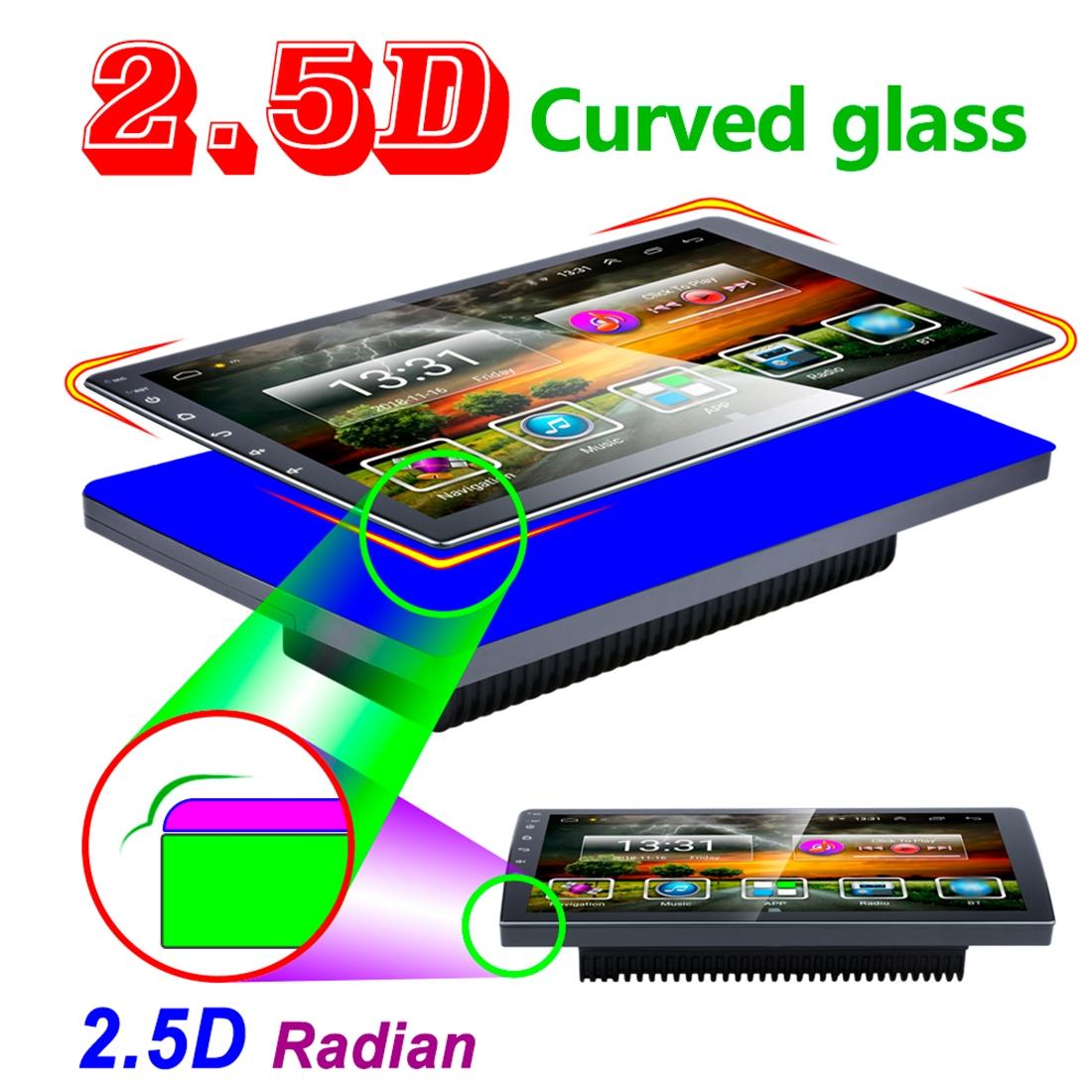 9 Inch Android 8.1 Car Radio Mp5 Player - Fm Bluetooth Gps Tf Card