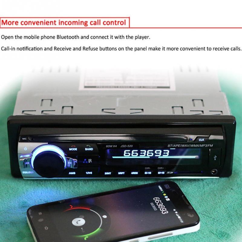 Car Stereo Radio Mp3 Player With Bluetooth Fm Usb Sd - Ordinary Version