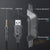Surround Gaming Headset With Mic & Rgb Lights