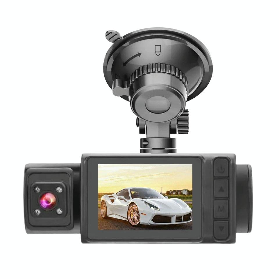 1080p 3-record Driving Recorder with 2 Screen