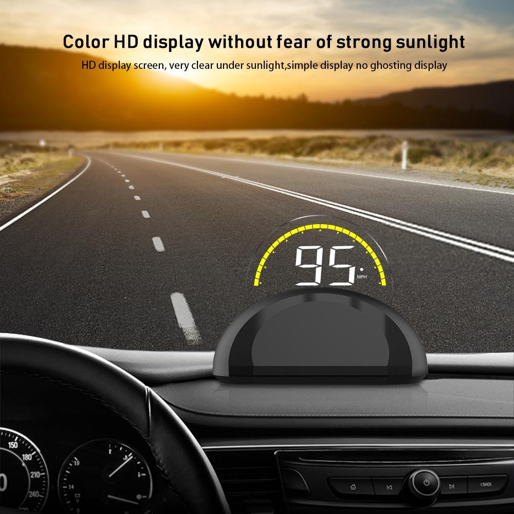 Universal Car Obd2 Hud 2.6 Inch Vehicle Head Up Display