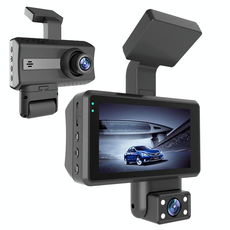 Hd Dual Camera Car Dash Cam with Infrared Night Vision