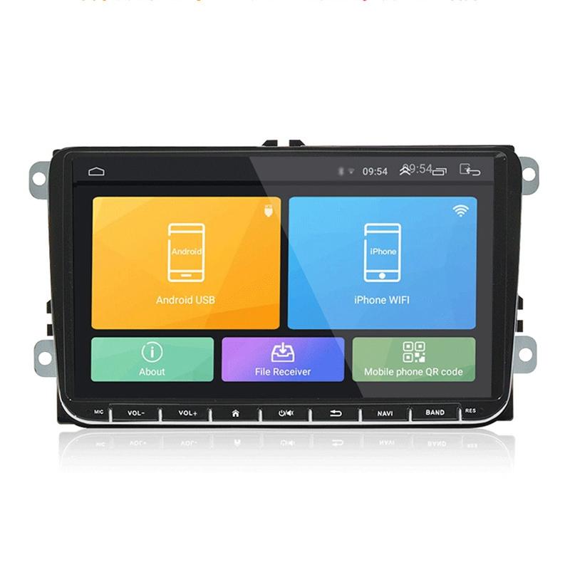 9 Inch Android 6.0 Car Mp5 Player For Volkswagen - Gps Bluetooth Fm Mirror Link - Europe Map