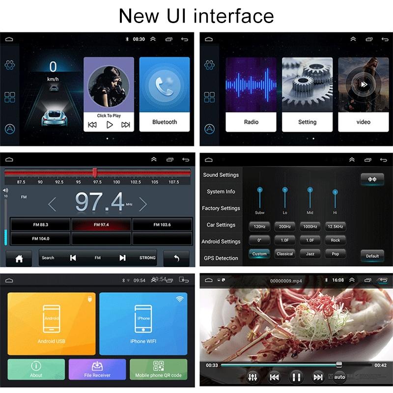 9 Inch Android 6.0 Car Mp5 Player For Volkswagen - Gps Bluetooth Fm Mirror Link - Europe Map