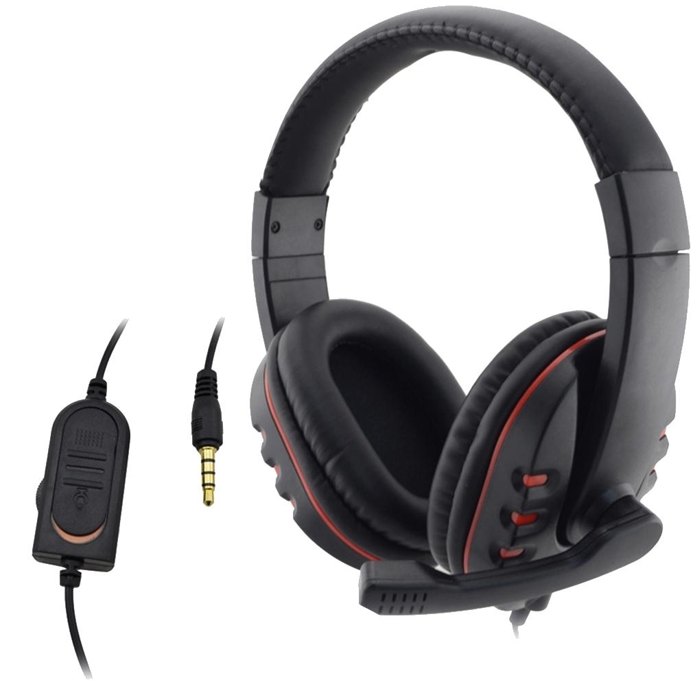 3.5Mm Gaming Headset With Mic For Ps4 &amp; Pc