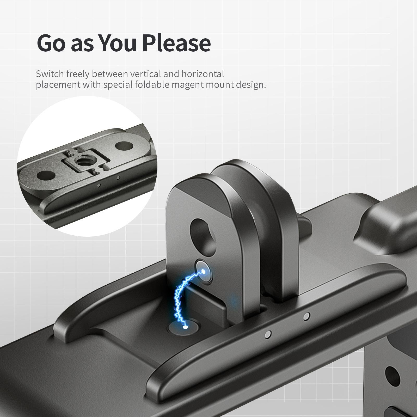 Extended Metal Rabbit Cage For Magisn Sports Camera With Cold Shoe