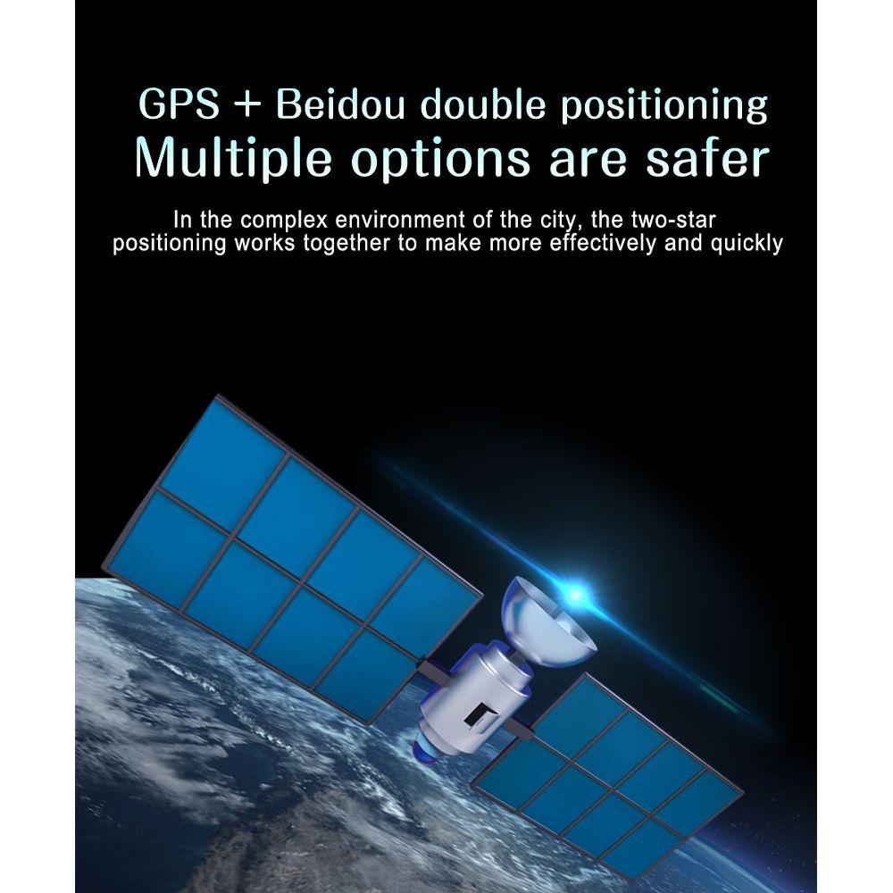 Car Hud Display Compass Speed Temp Voltage Alarm Navigation Obd2 + Gps