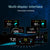 Car Hud Display Compass Speed Temp Voltage Alarm Navigation Obd2 + Gps