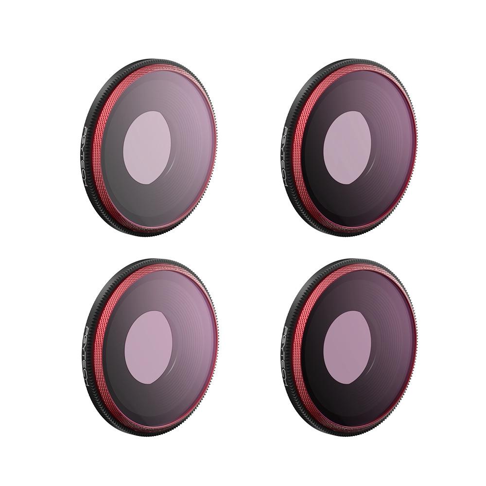 Pro Version Dji Action 3 Camera Lens Filter Set - Ndpl 8 / 16 / 32 / 64
