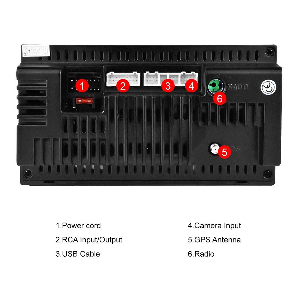 9 Inch Android Car Navigation Player + Ahd Camera - Wifi 2 + 32G Universal Central Control