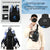 Lightweight 2-in-1 Backpack and Chest Bag for Men - Blue Football - Green Football