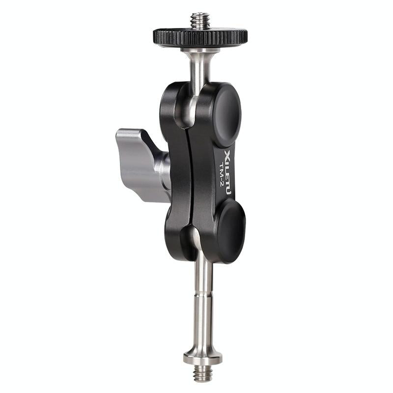 Versatile Dual Ballhead Magic Arm For Camera And Monitor Mounting - Tm-5