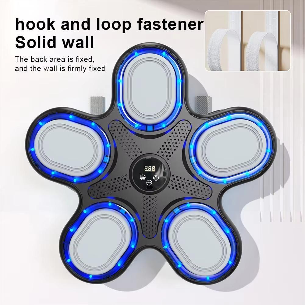 Bluetooth Music Boxing Machine With Adult Gloves - Reaction Training - With Mma Gloves