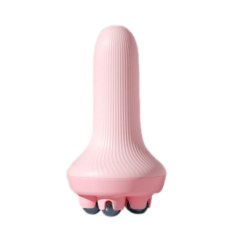 Ab Roller Massager For Inner Leg Muscle Relaxation Pink