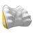 Portable Lumbar And Neck Massager For Car Gray Charging Model - Wired Model Yellow