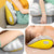 Portable Lumbar And Neck Massager For Car Gray Charging Model - Wired Model Yellow