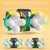 Portable Lumbar And Neck Massager For Car Gray Charging Model - Wired Model Yellow