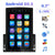 9.7 Inch Vertical Screen Android Car Mp5 Player With Hd 2.5D Glass Navigation And 12-Light Camera