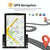 9.7 Inch Vertical Screen Android Car Mp5 Player With Hd 2.5D Glass Navigation And 12-Light Camera