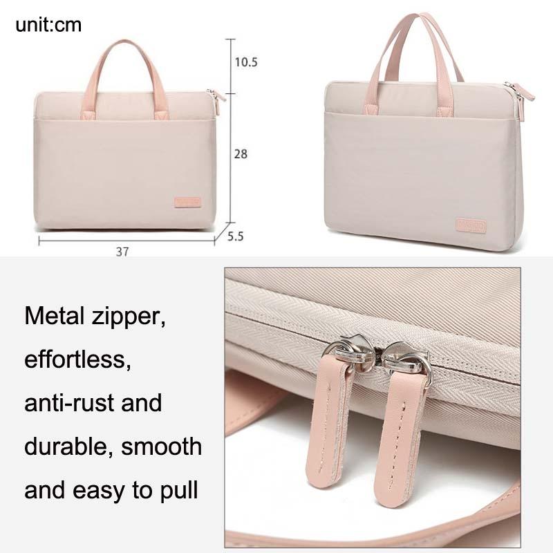 Ultra-Thin Macbook Laptop Messenger Bag - Gray Power Bag 13.3-14 Inches