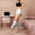 Wireless Leg Massager Pink Double Hot Compress + Air Pressure + Vibration